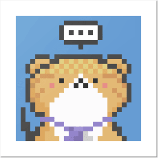 Pixel Cat 142 Posters and Art